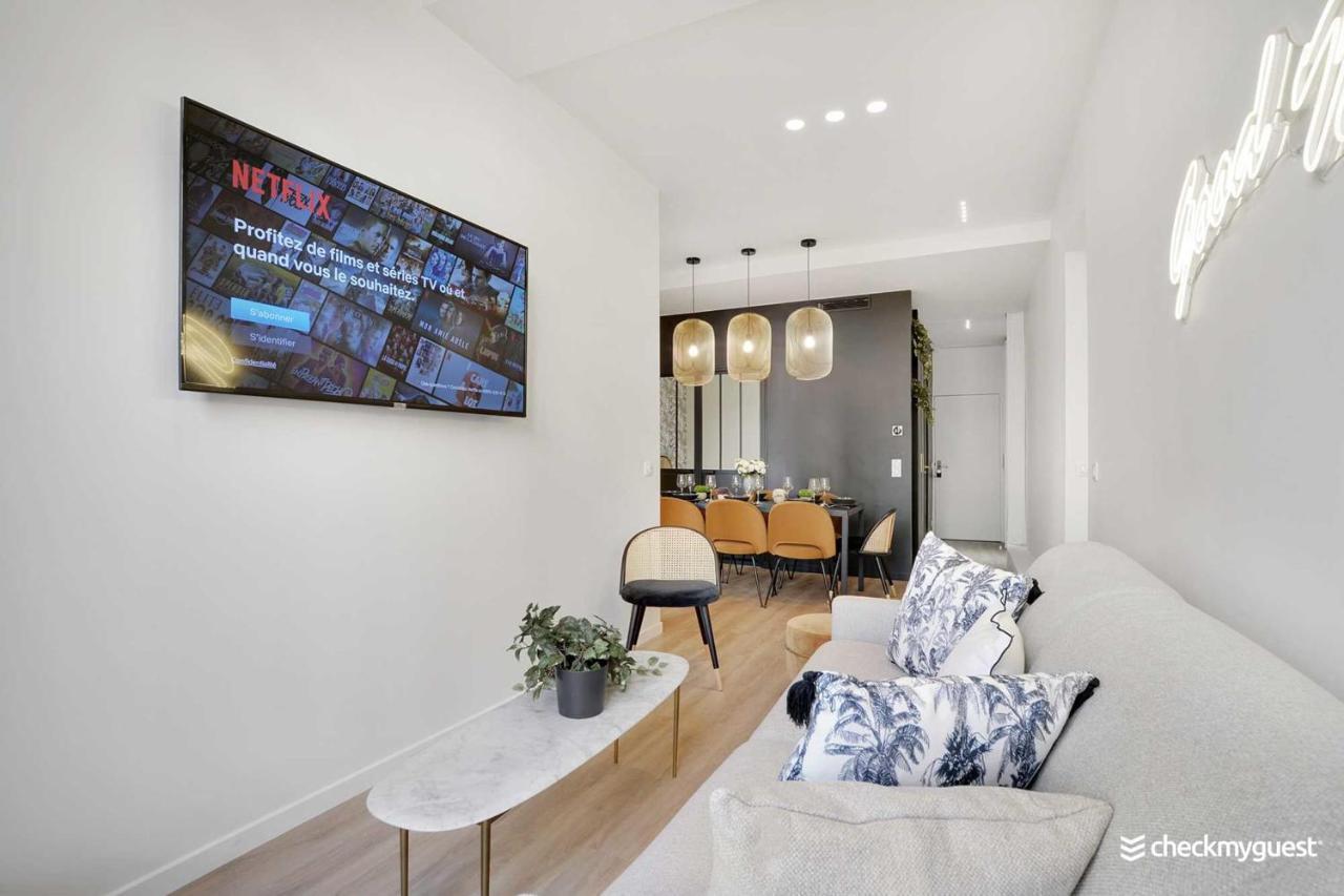 Charming Apartment - 3Br-8P - Le Marais Paris Dış mekan fotoğraf
